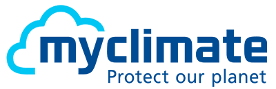 Wir kompensieren unsere CO2-Emissionen mit myclimate-Klimaschutzprojekten. myclimate-Logo
