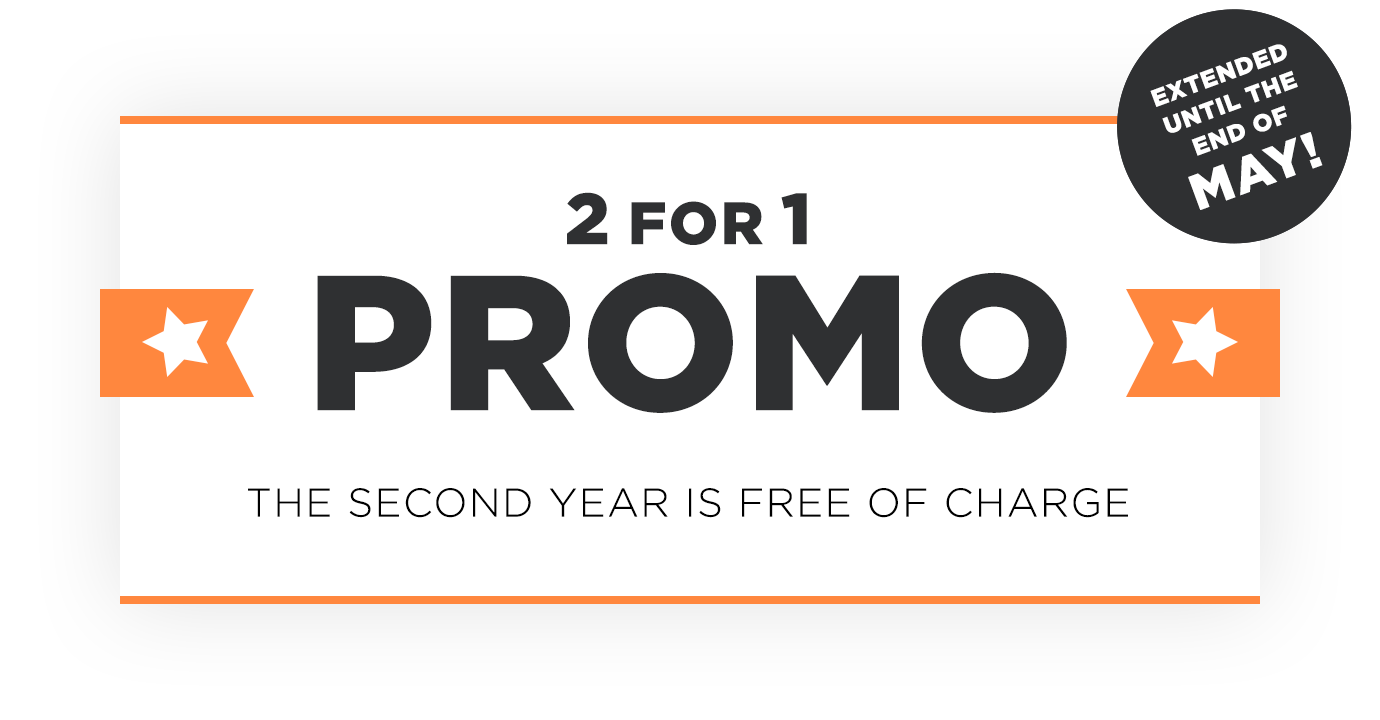 2 for 1 sales promotion