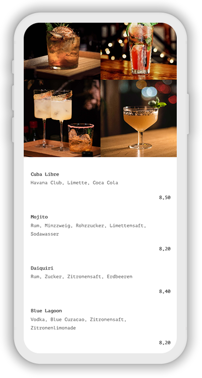 Restaurant Template Mobile Screenshot 3